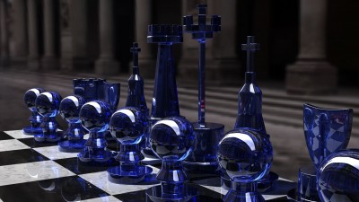 شطرنج-آبی